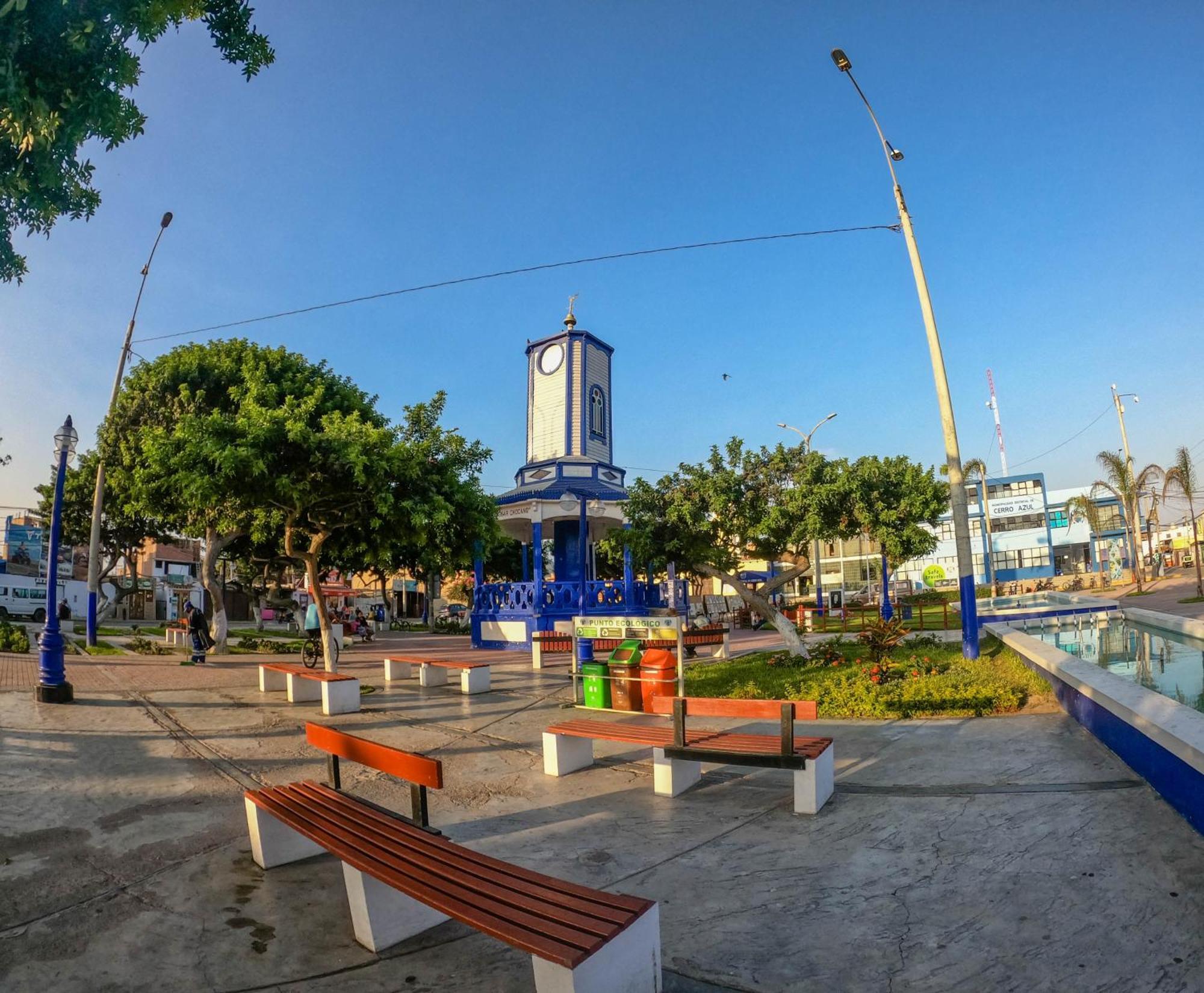 Hospedaje Rocio Del Mar Hotel Cerro Azul Ngoại thất bức ảnh
